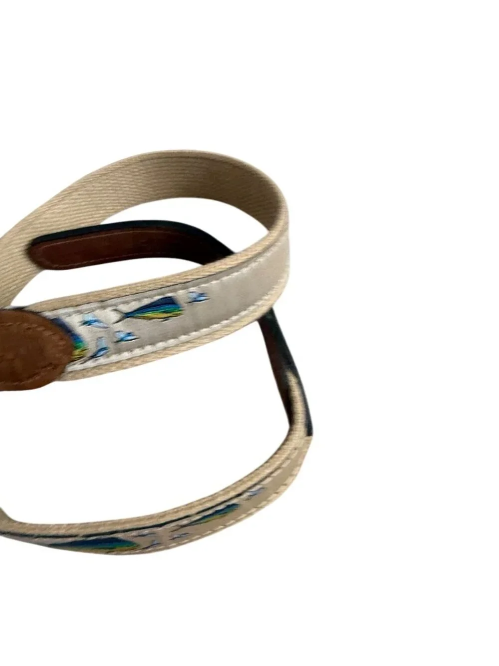 ZEP PRO Men’s  Fish School Beige Canvas Belt Size 30